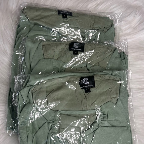 Comfy And Ready Sally Spaghetti Dress in Green - Picture 15 of 16